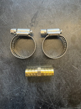 1/2" Sinking Pipe Joiner + Clips