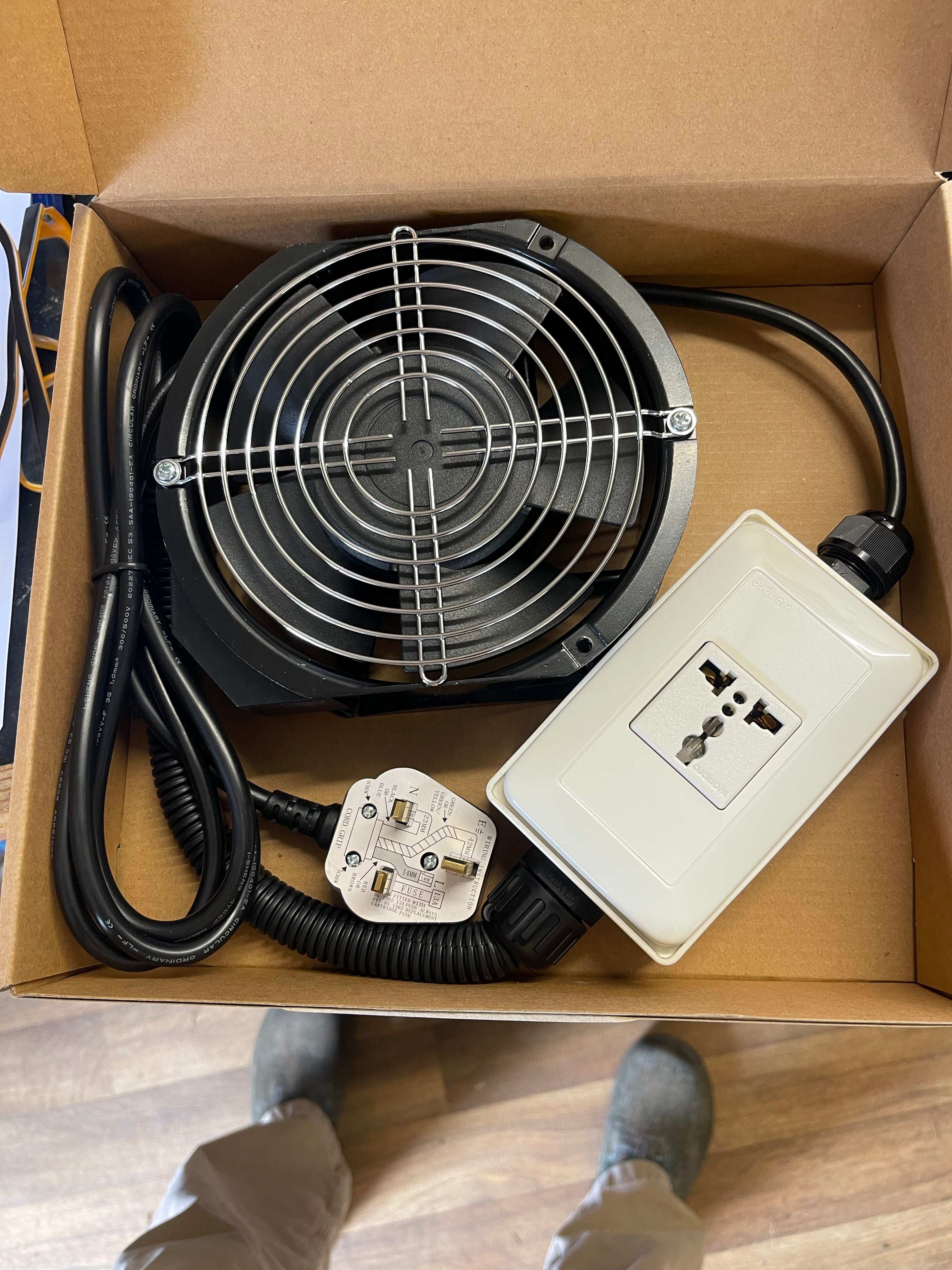 Fishkit Matala Cooling Fan Set + Switch Box for MPCC1 Cabinet | Fishkit ltd