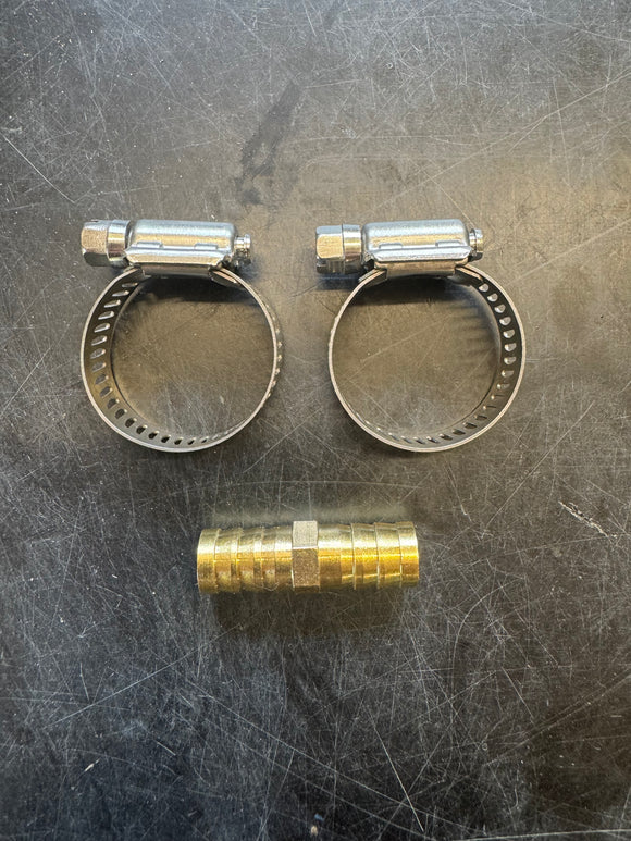 1/2" Sinking Pipe Joiner + Clips