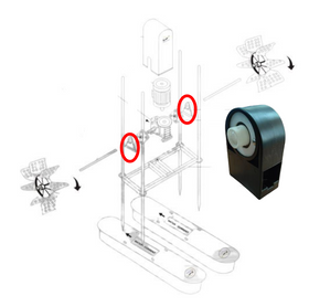 Energy Efficient Paddle Wheel Bearings (pair) - 0