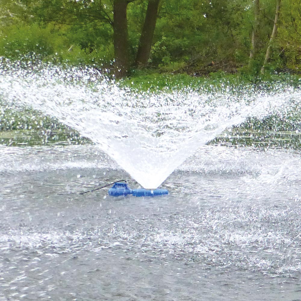 Floating Pond Fountains | Fishkit ltd